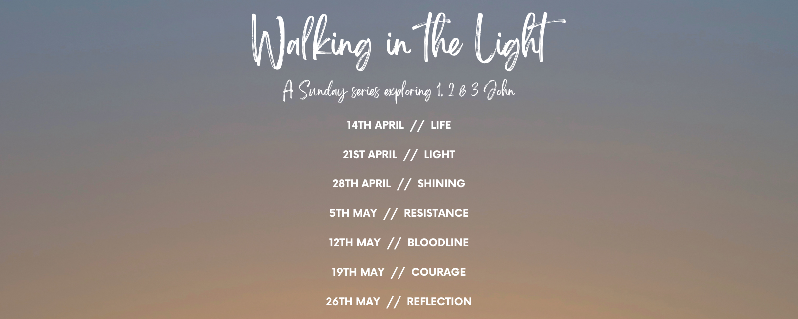 Walking In the Light (29 x 21 